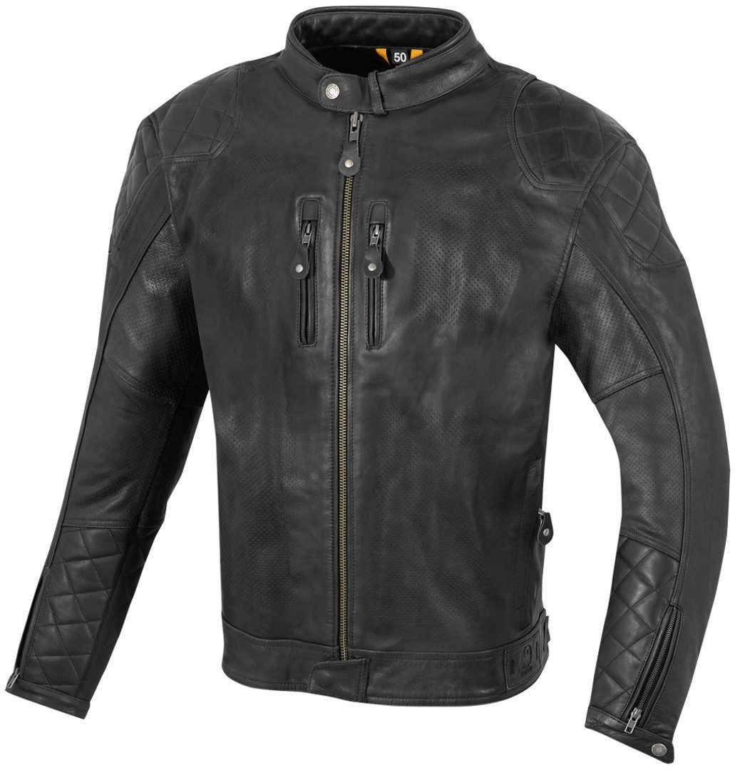 Merlin Motorradjacke Cambrian Motorrad Lederjacke perforiert
