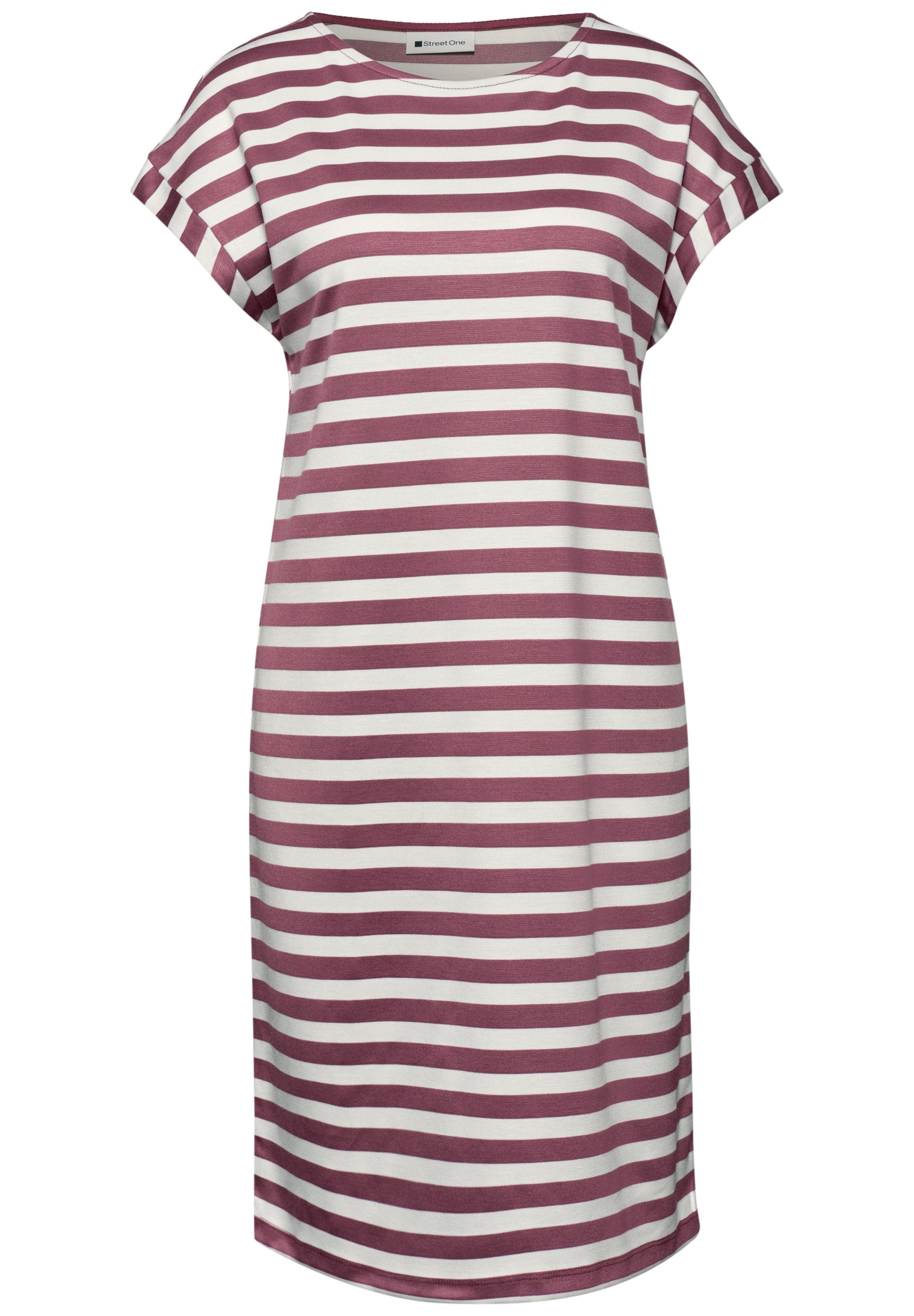 STREET ONE Jerseykleid im Streifendesign