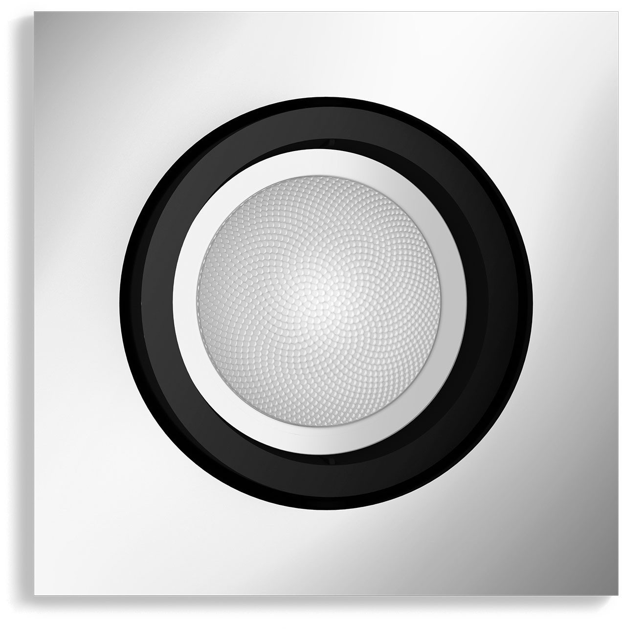 Philips Hue LED Einbauleuchte White & Color Ambiance Centura Einbauspot eckig, Abschaltautomatik, Bluetooth, CCT - über Fernbedienung, Dimmfunktion, Farbsteuerung, Farbwechsel, Leuchtdauer einstellbar, Memoryfunktion, Nachtlichtfunktion, RGB, Smart Home, Timerfunktion, dimmbar über Fernbedienung, erweiterbar, mehrere Helligkeitsstufen, LED wechselbar, RGB