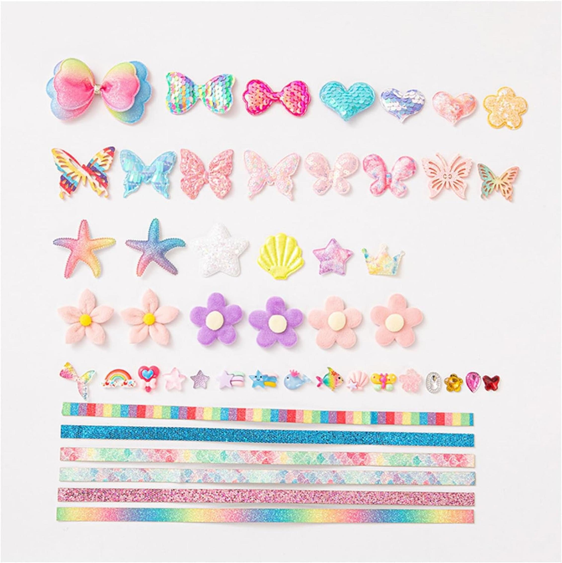 Coonoor Haarband Bastelset Kinder,Ostergeschenk Mädchen Geschenk,Kindergeburtstag, 6-tlg.