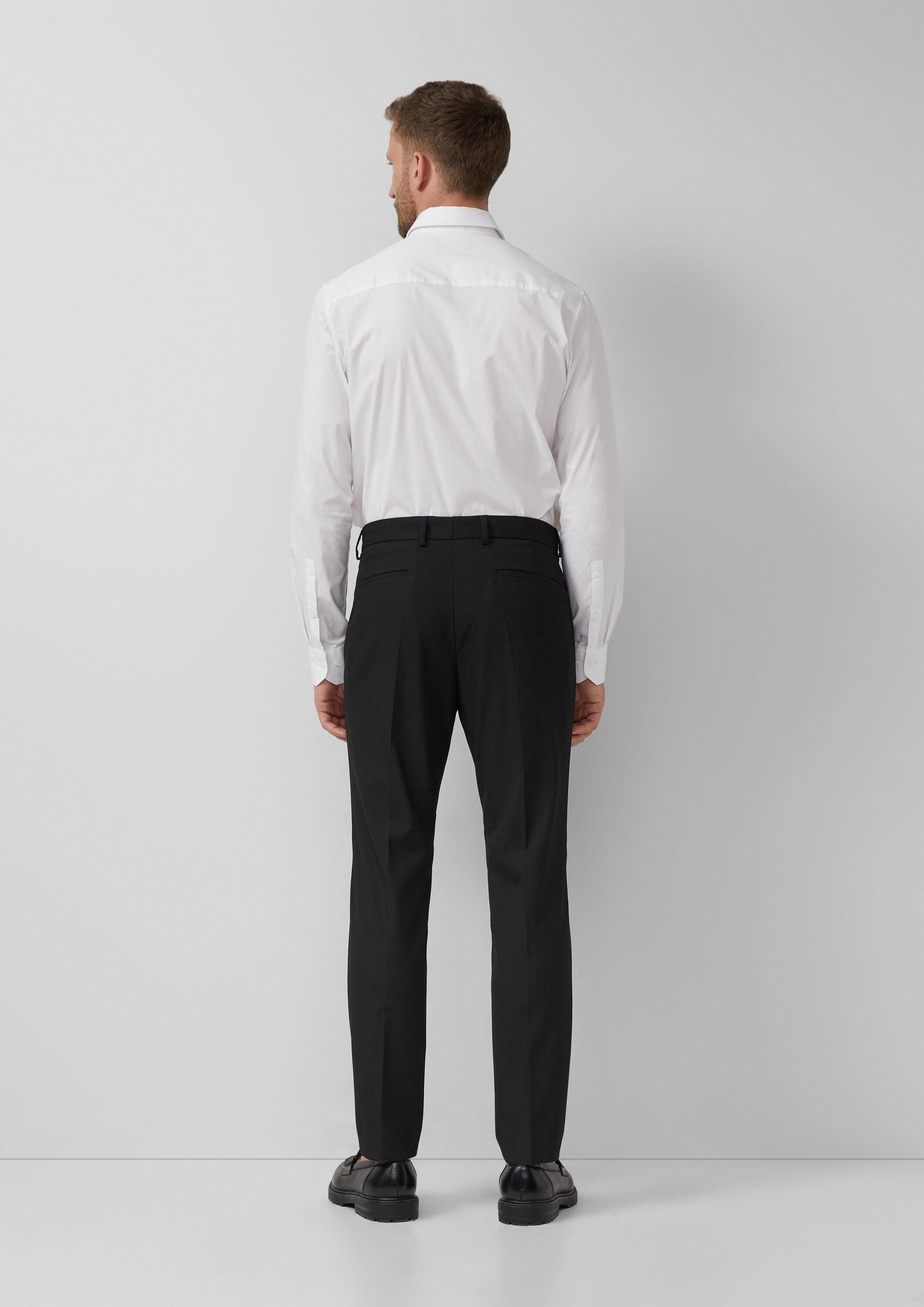 s.Oliver Chinos Hose S.OPURE s.O PURE: Anzughose in Woll-Optik