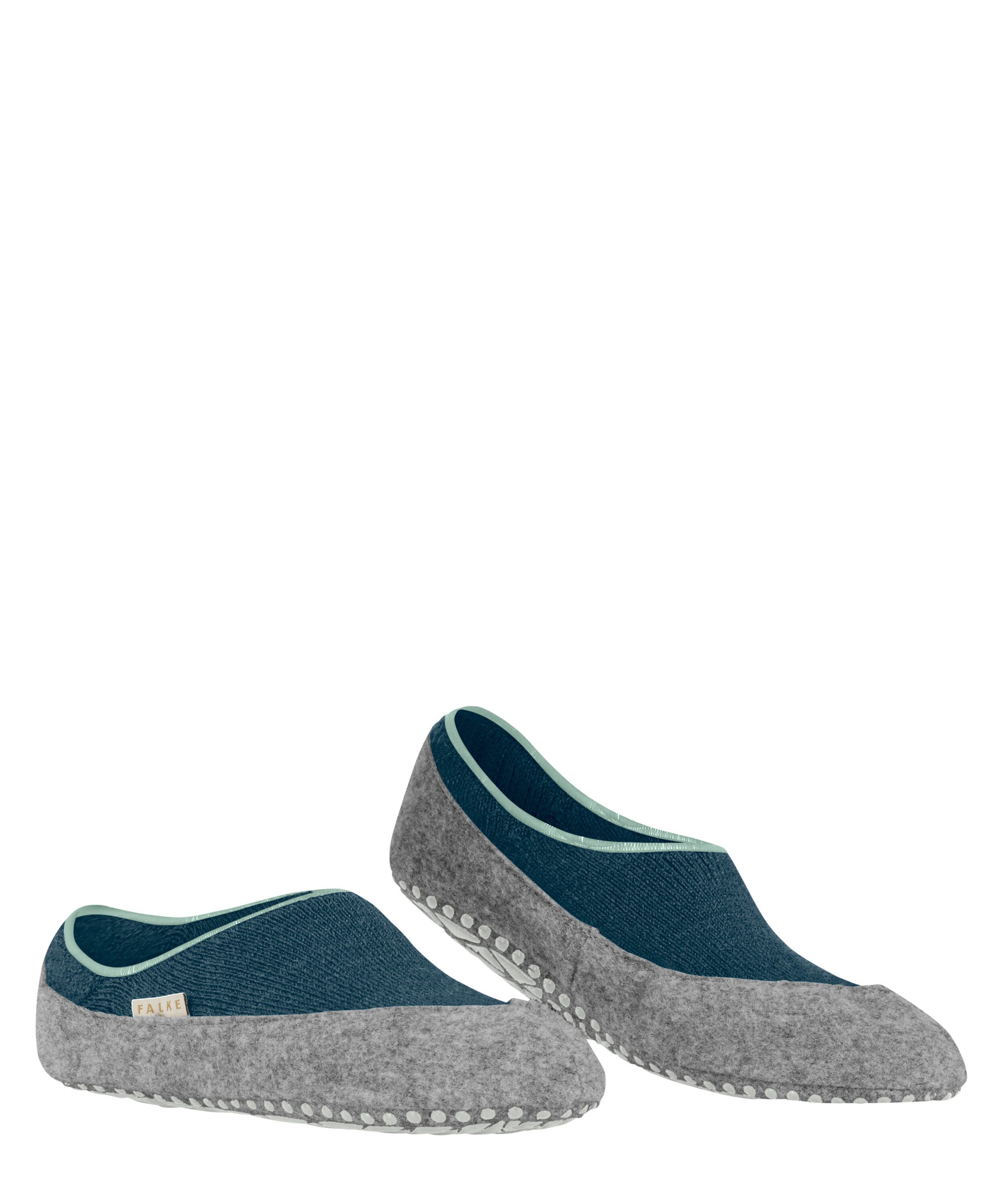 FALKE Socken Cosyshoe Hausschuhe (1-Paar) mit Merinowolle & rutschhemmender Sohle