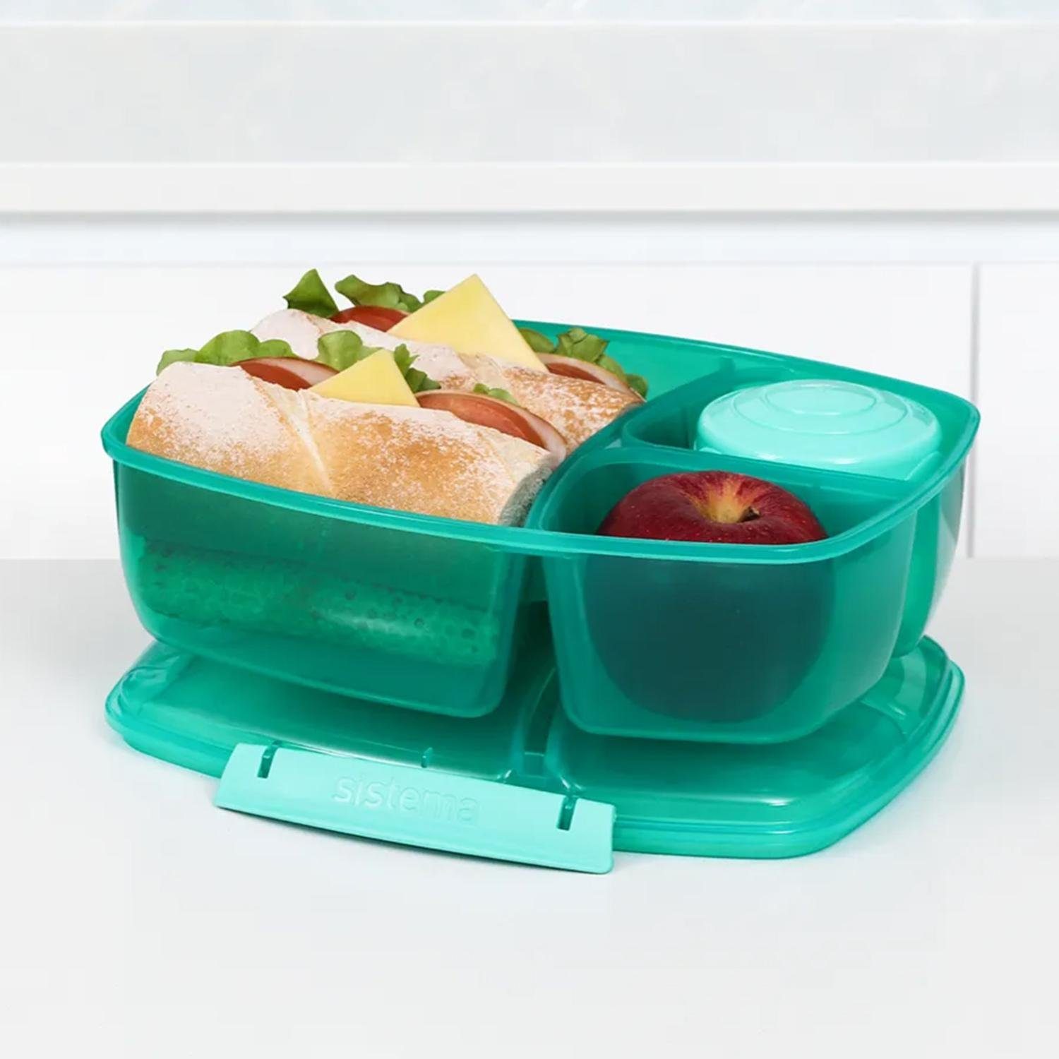 türkis 2L Sistema Lunchbox Lunchbox sistema Triplesplit