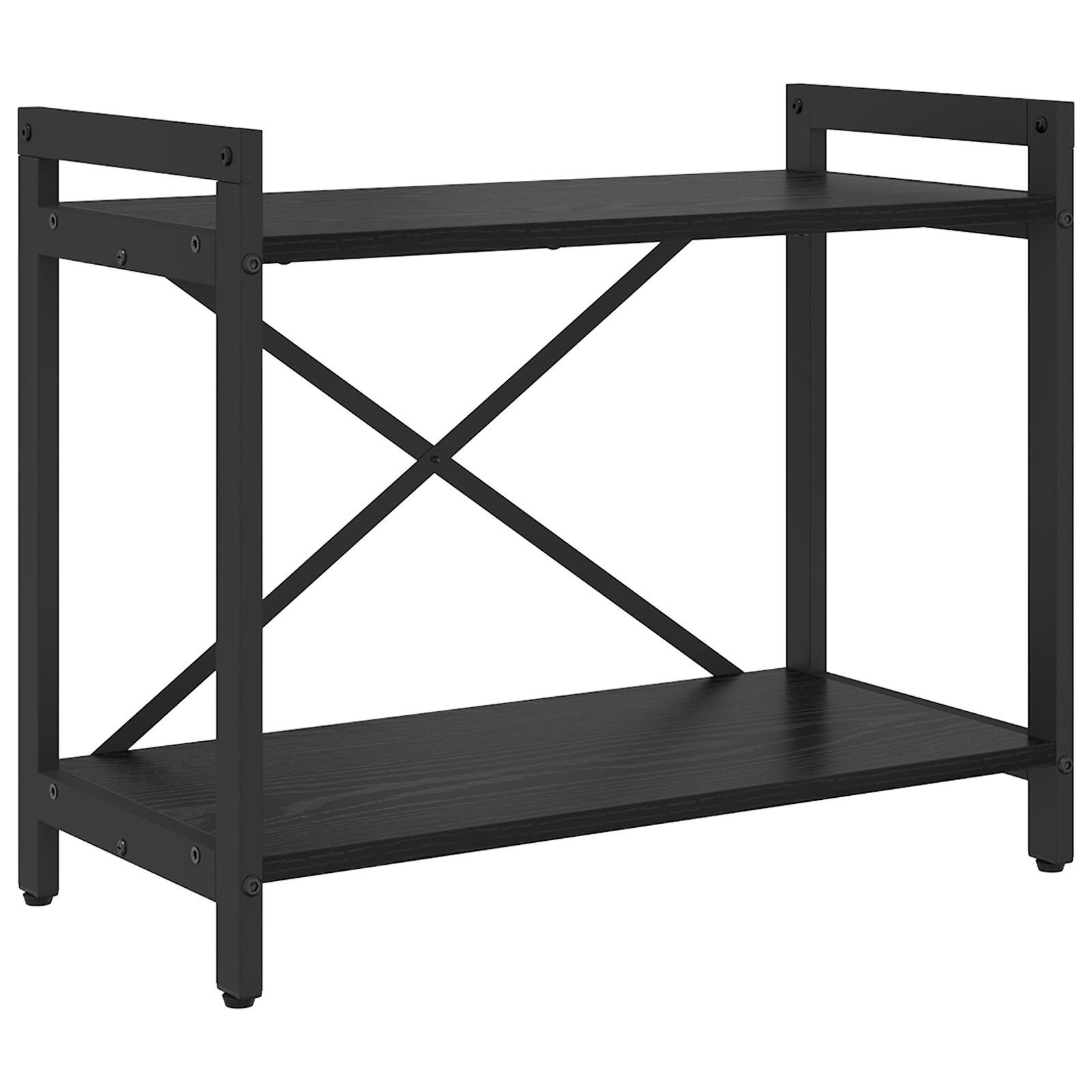 vidaXL Bücherregal Bücherregal Schwarze Eiche 60 günstig online kaufen