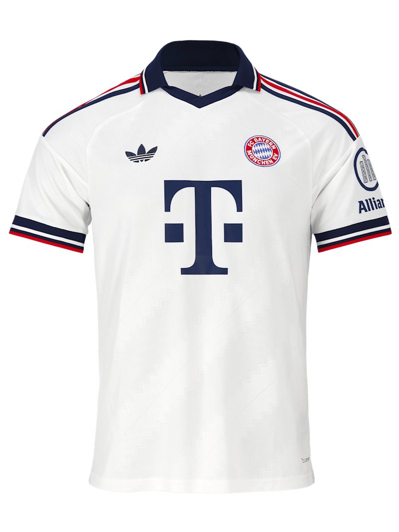 adidas Performance Fußballtrikot FC Bayern München, Trikot Away 26-27, Herren, weiß