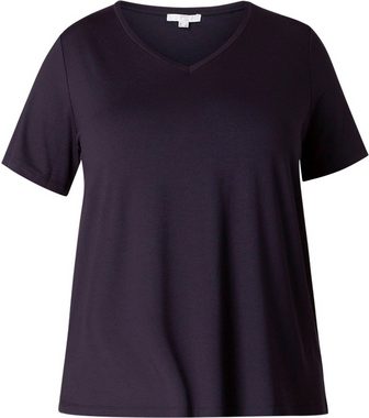 Base Level Curvy T-Shirt Alba Weich fließende, formstabile Qualität