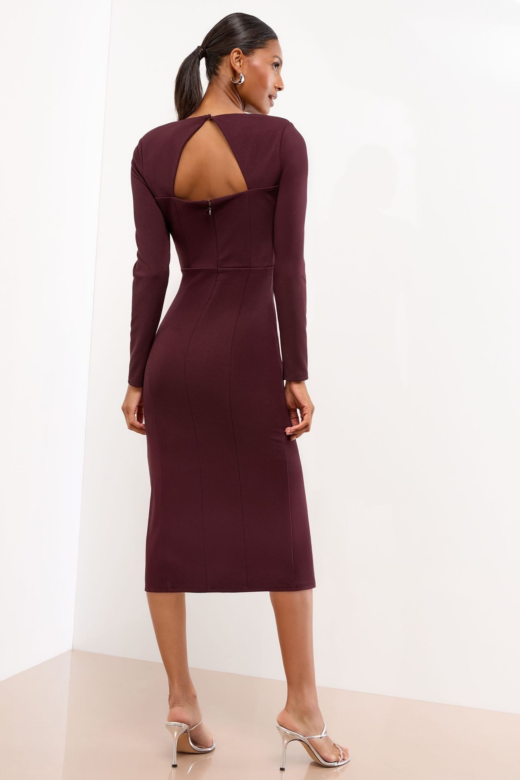 LIPSY Midikleid Lipsy Bodycon-Midikleid mit Verzierung, Regular (1-tlg) günstig online kaufen