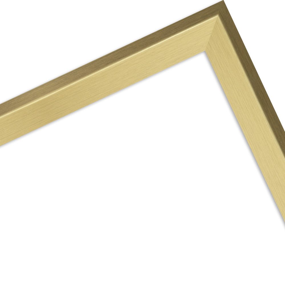 WANDStyle Bilderrahmen H790, Gold, aus Massivholz im Vintage Stil