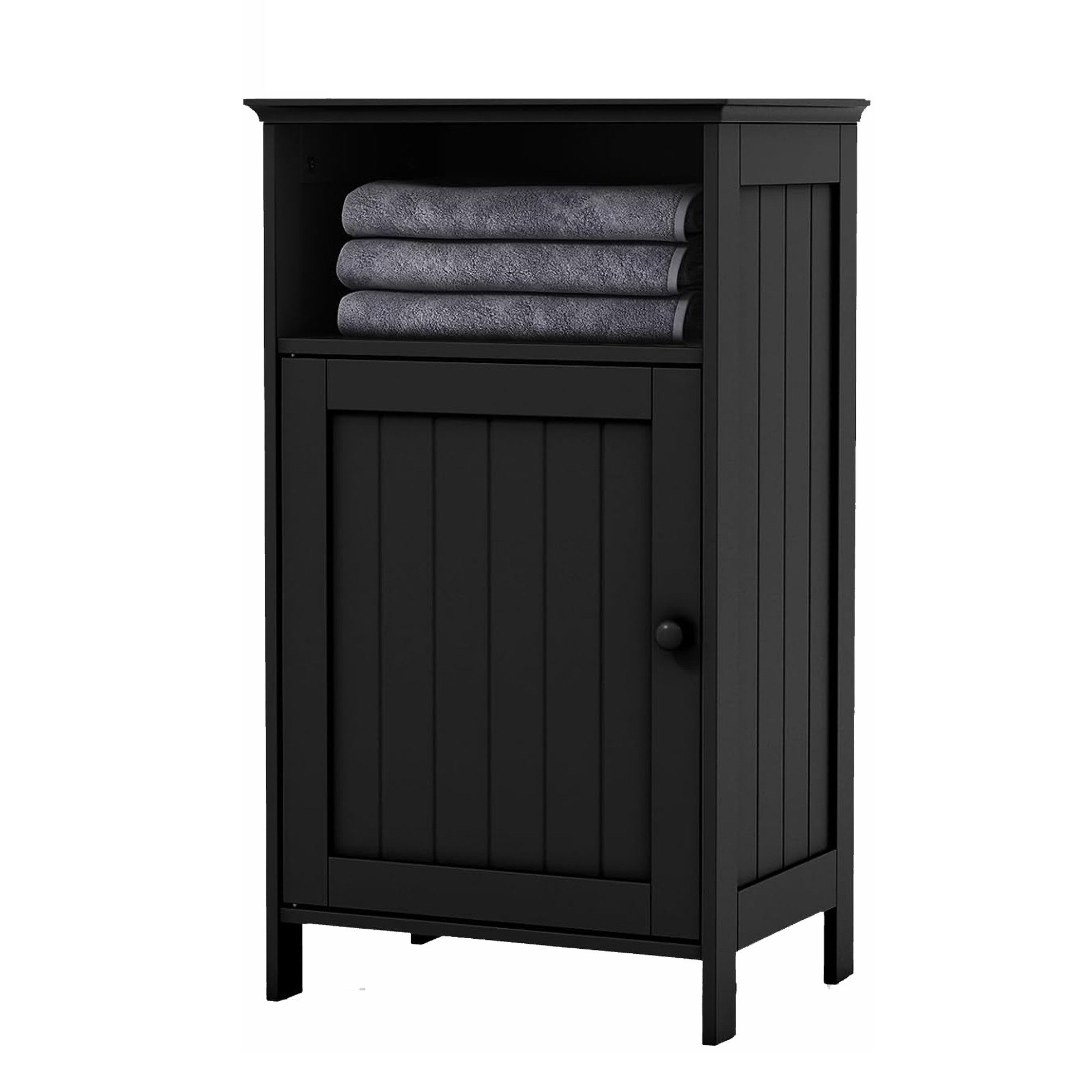 KOMFOTTEU Midischrank Badschrank mit verstellbaren Regalbrett,40x30x70cm günstig online kaufen