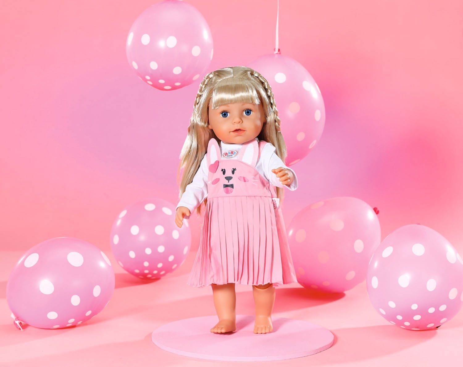 Baby Born Puppenkleidung Häschenkleid, 43 cm, mit Kleiderbügel