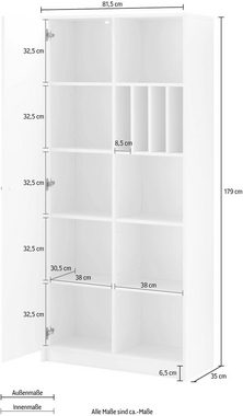 Home affaire Aktenschrank Licia Aktenschrank "Licia", Breite 81,5 cm