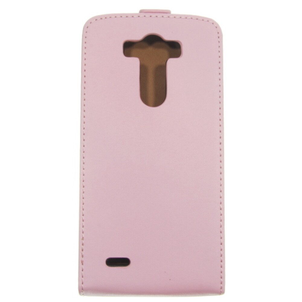 Handytasche Leder Flip Handyhülle für LG G3 D855 Pink Schutz Case 4250710554034 (Flip Cover)