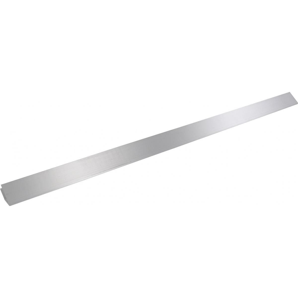 Triuso Schneeschieber Ersatzkante Alukante für Holzschneeschieber 55 cm, mit 5 Nieten (4x15 mm)