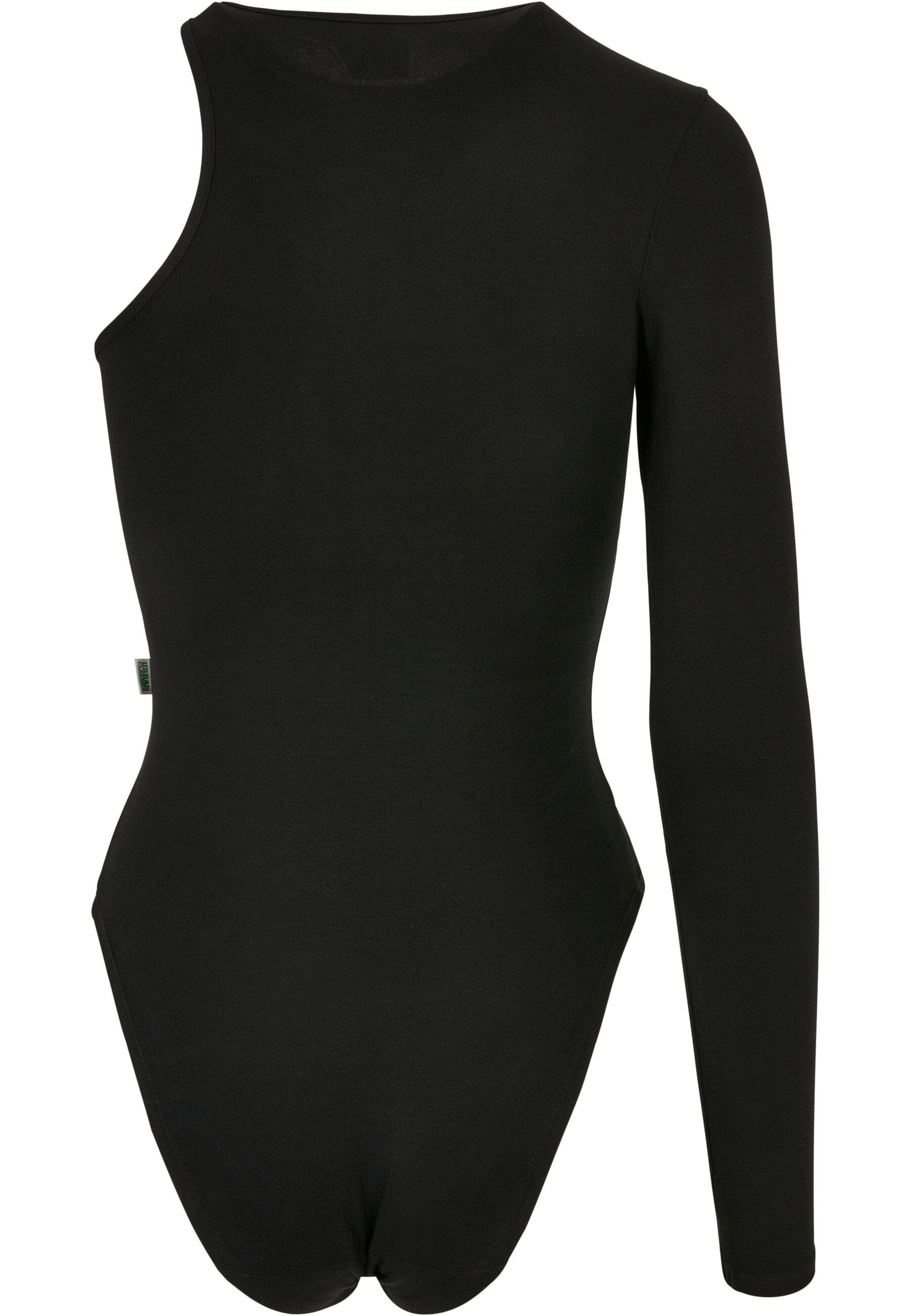 URBAN CLASSICS Body Damen Ladies Asymmetric black Stretch Body Organic