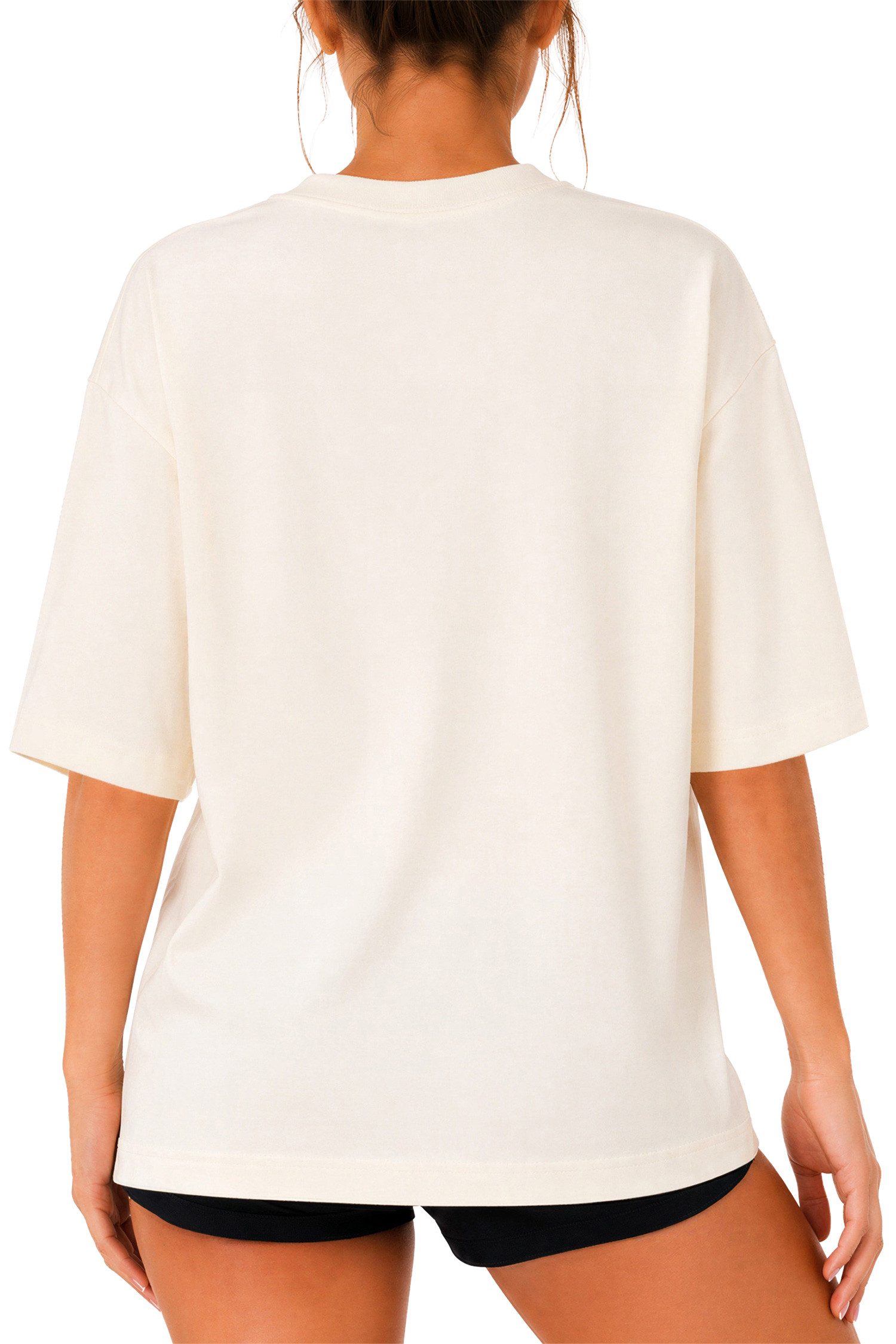 Reichstadt Oversize-Shirt Damen Oversized Kurzarmshirt 25RSW070 in kräftigen Farben