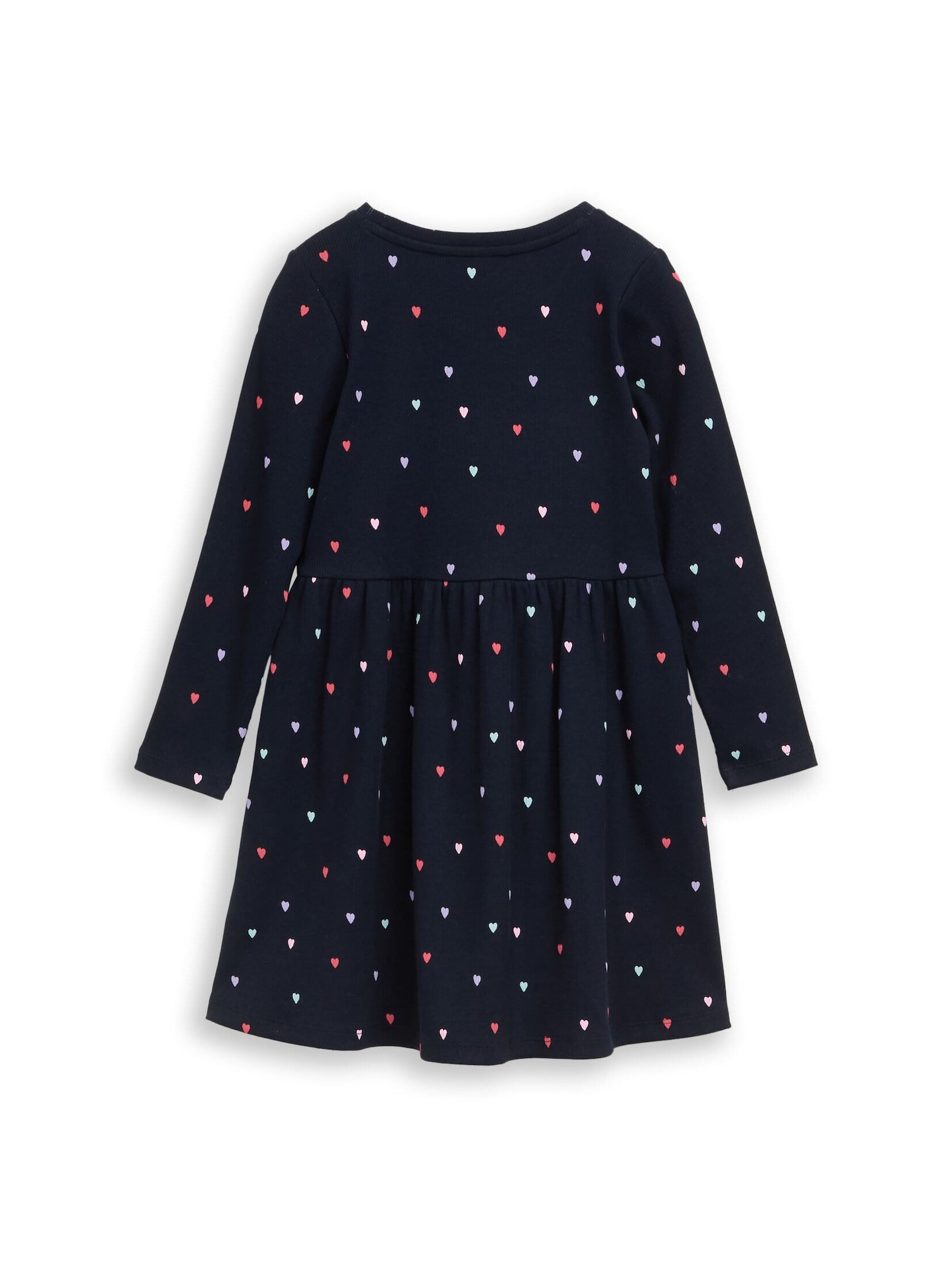 TOM TAILOR Sommerkleid Kleider & Jumpsuits Mini-Kleid mit Herz-Print