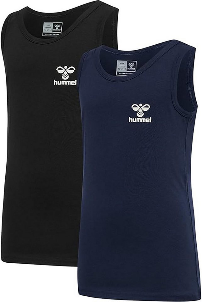 hummel Unterhemd hmlNOLAN Tank TOP 2Pack für Jungen Komfort für jeden Tag