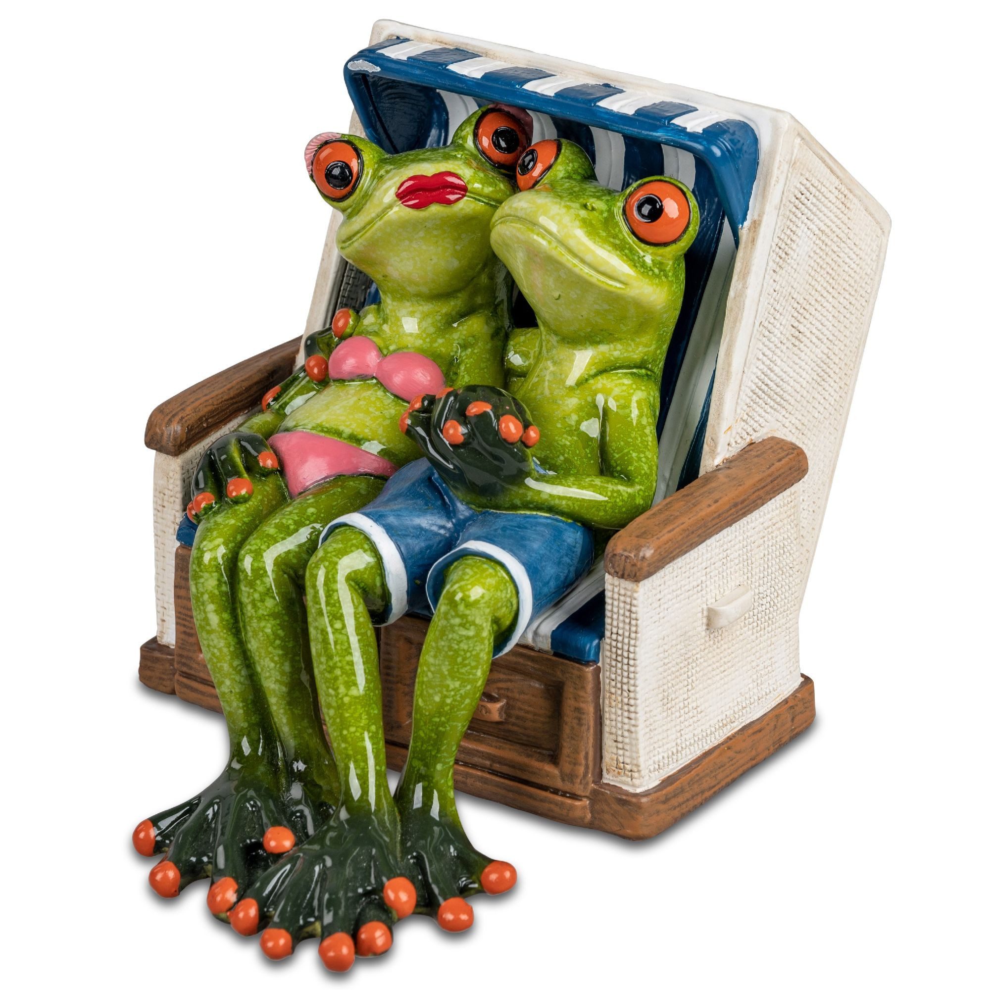 Dekofigur Froschhausen