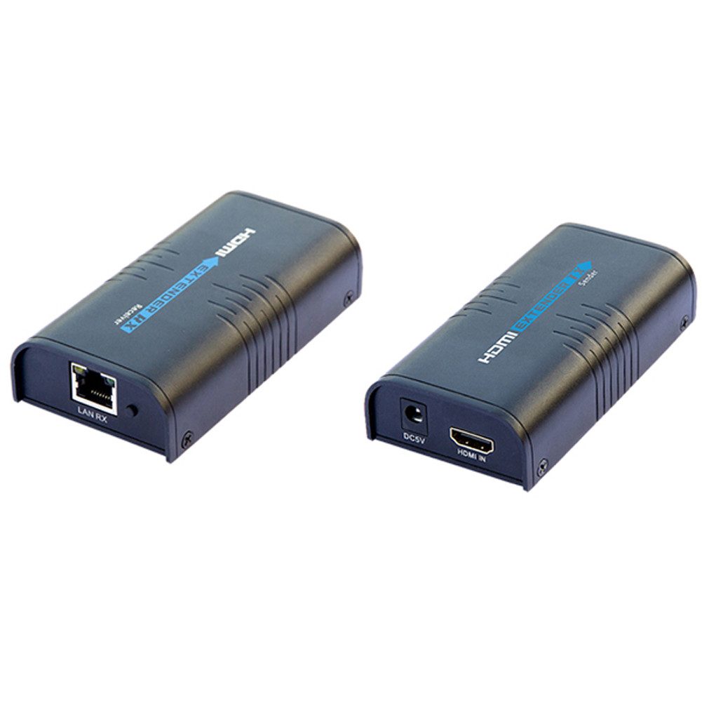 Bolwins A10D HDMI Extender Erweiterung LAN CAT6 RJ45 Netzwerk Kabel Verstärker Verstärker (Anzahl Kanäle: 1, 5 W, Videoübertragung)