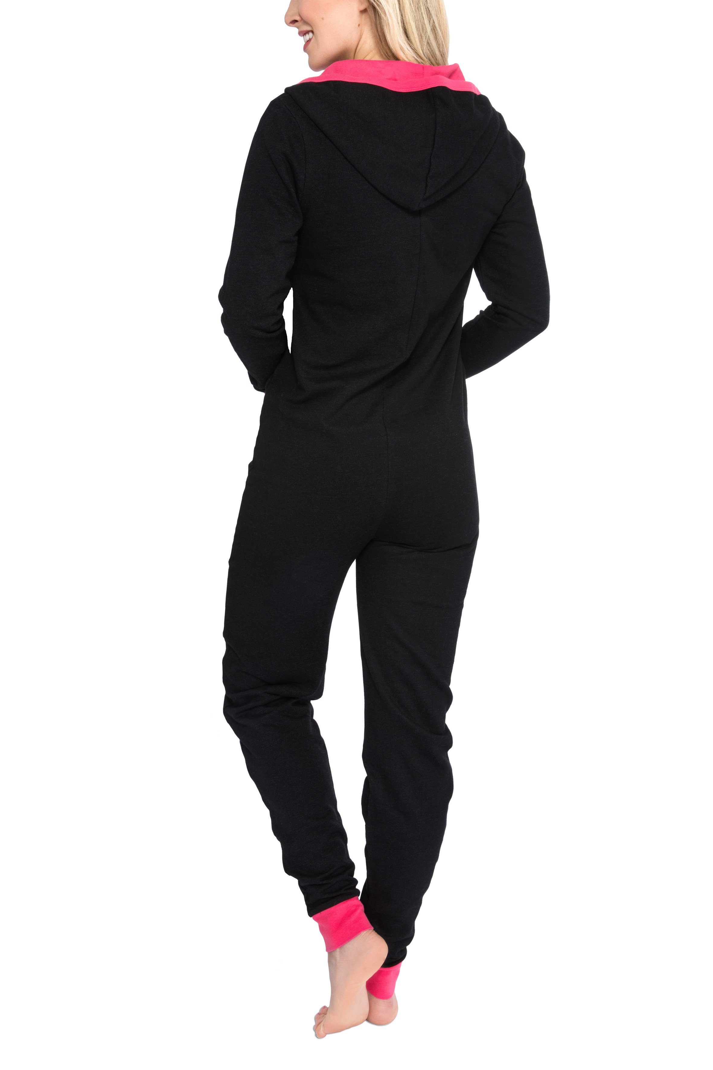 maluuna Overall Jumpsuit in hochwertiger Sweater-Qualität mit Bündchen an A günstig online kaufen