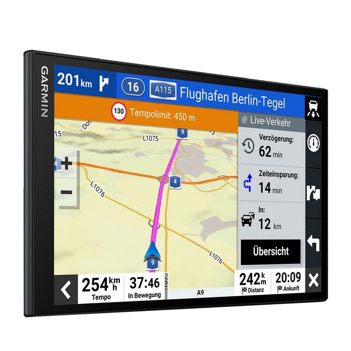 Garmin DriveSmart 86 Navigationsgerät (8 Zoll Auto/LKW-Navigation 3D-Europakarten inklusive Updates TMC Freisprechen Smartphone-Benachrichtigungen)
