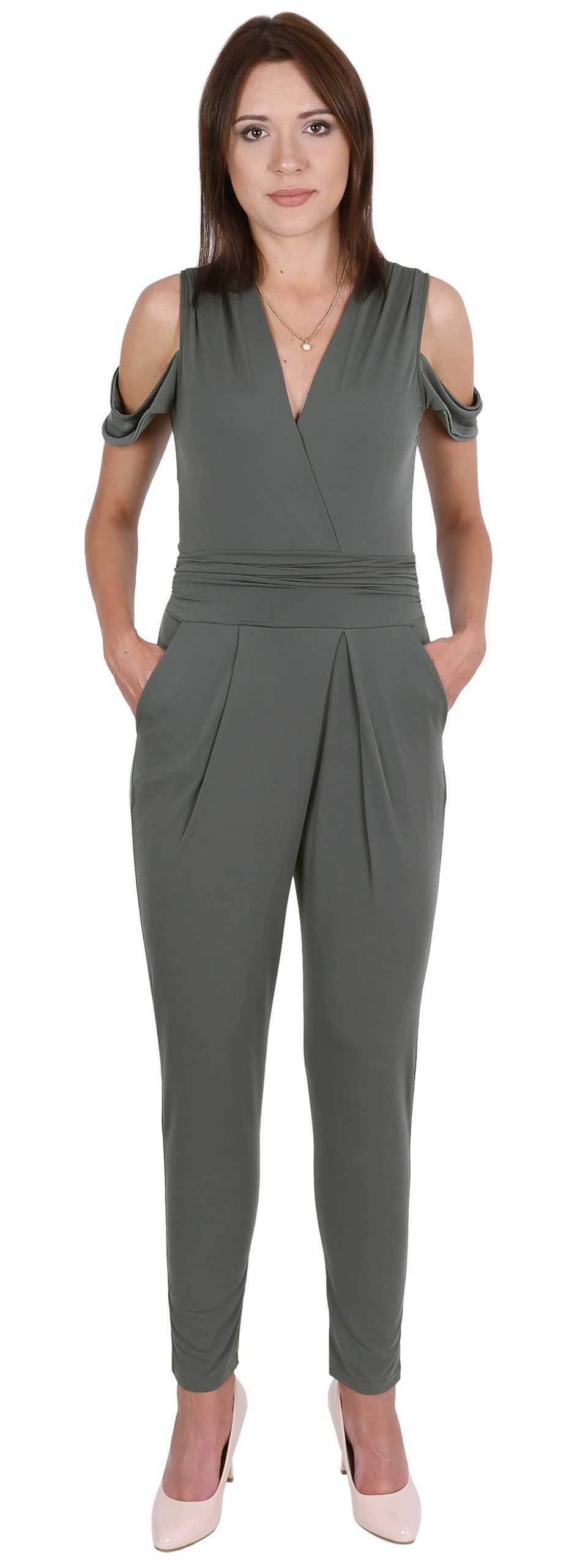 Sarcia.eu Culotte-Overall John Zack Olivgrüner Overall günstig online kaufen