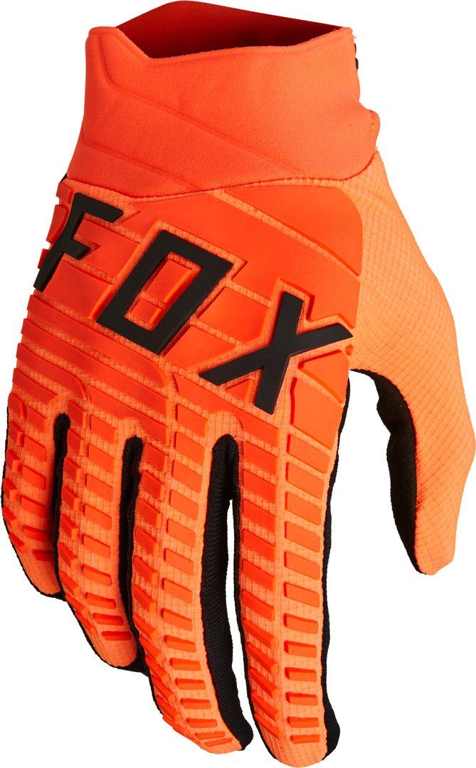 360 Fox Handschuhe Motorradhandschuhe Orange Motocross
