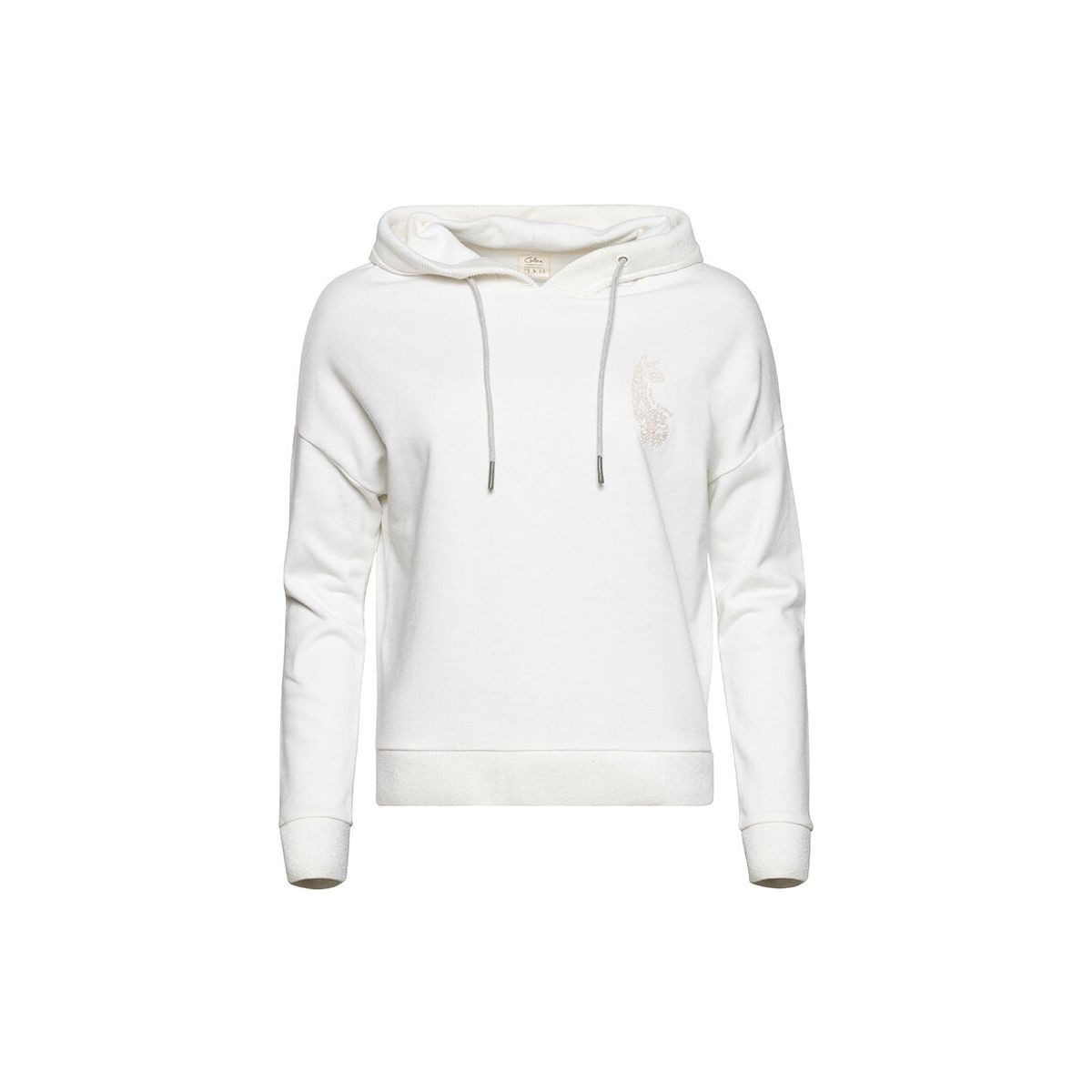 Chillaz Sweatshirt Stelvio Alpaca Floral Vielseitiger Damen-Hoodie aus atmungsaktiver Wolle, ideal für