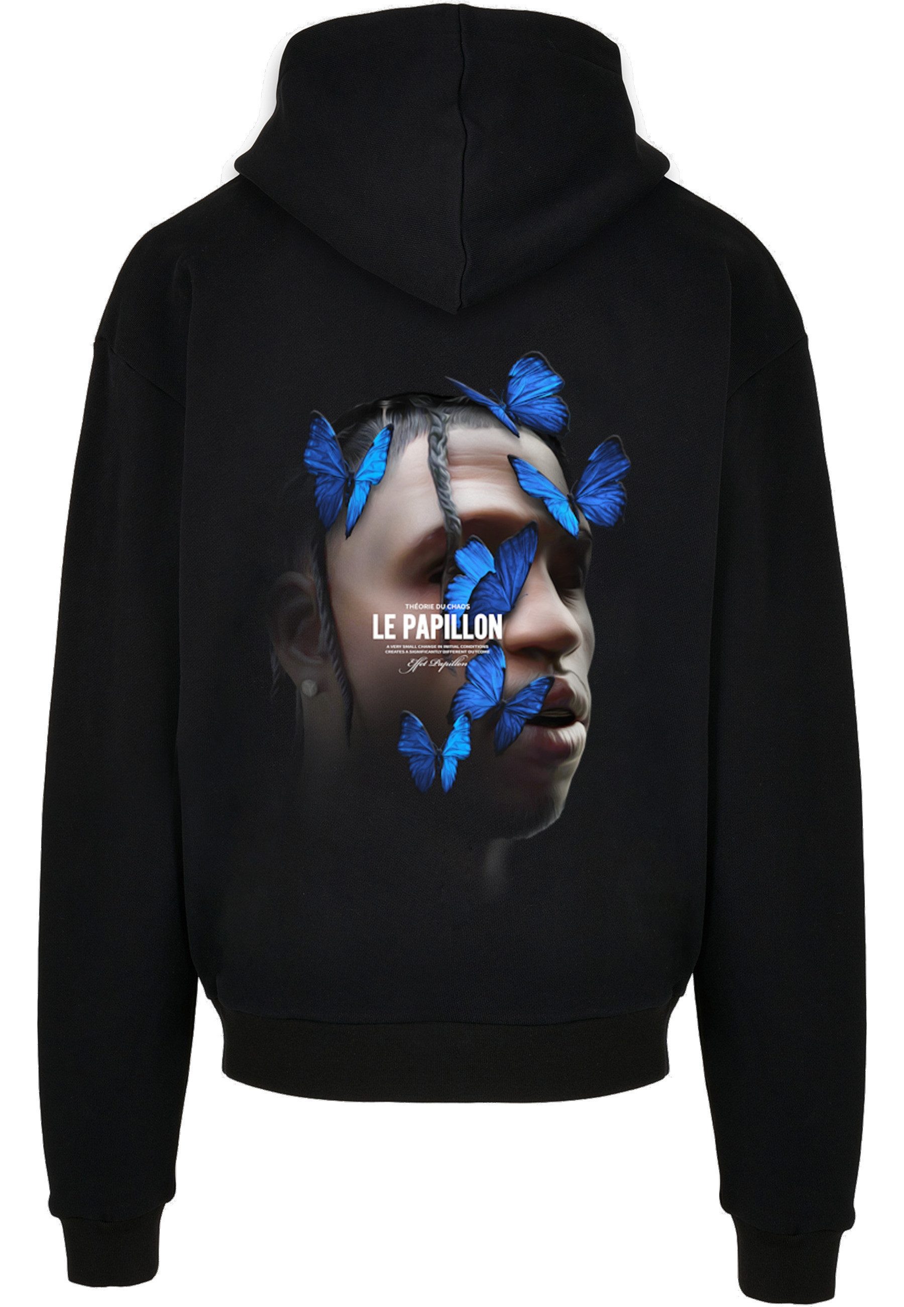 Upscale by Mister Tee Sweatshirt Upscale by Mister Tee Unisex Le Papillon Heavy Oversize Hoody (1-tlg)