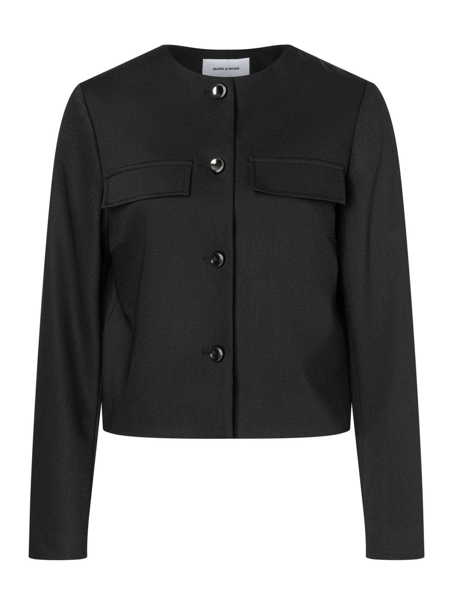 MORE&MORE Kurzblazer stylishe Kurz-Jacke, Boxy-Shape