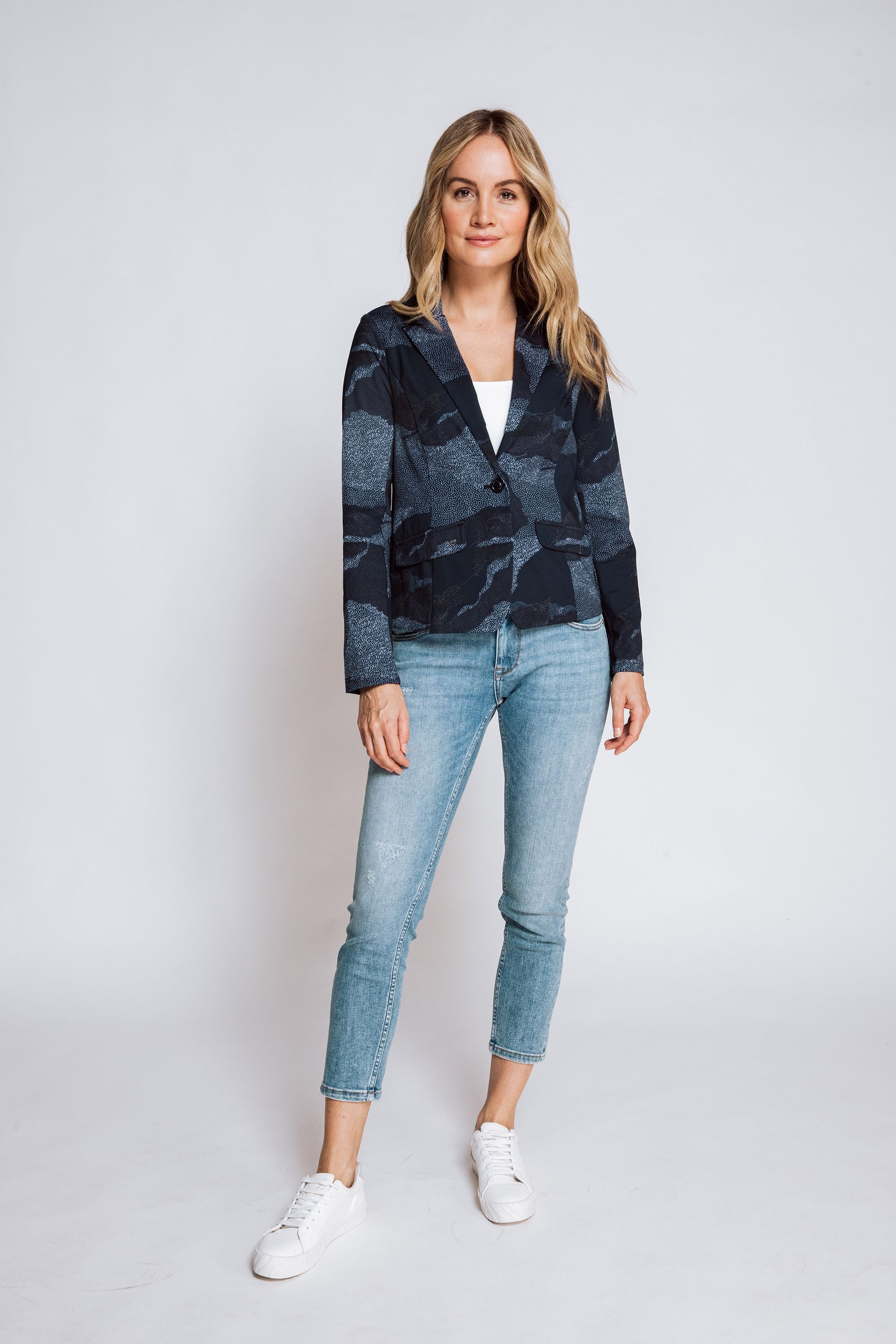 Zhrill Jackenblazer Blazer BETSY Blue angenehmer günstig online kaufen
