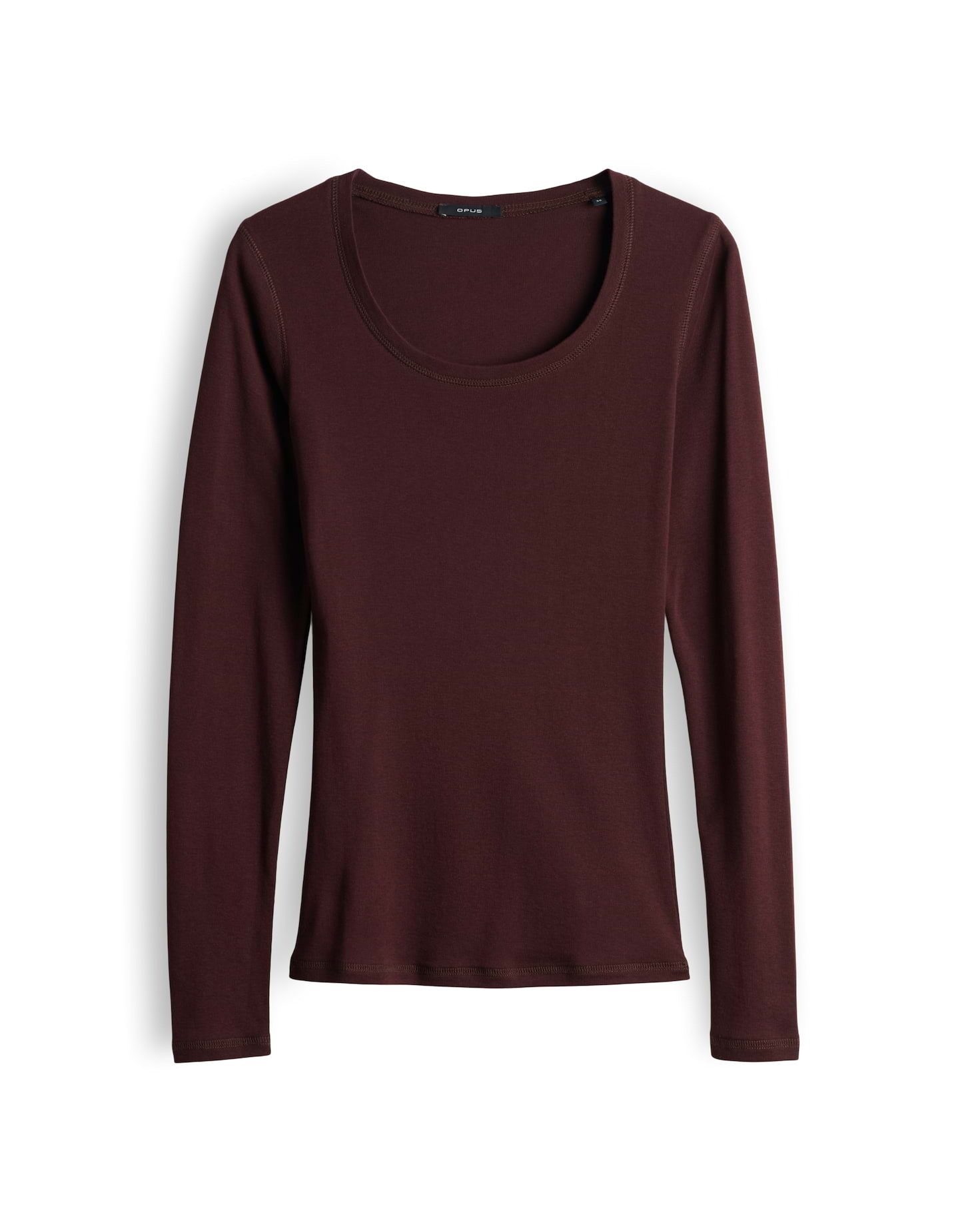 OPUS Langarmshirt SORANA Slim Longsleeve aus Baumwoll Mix – Bild 2 von 5