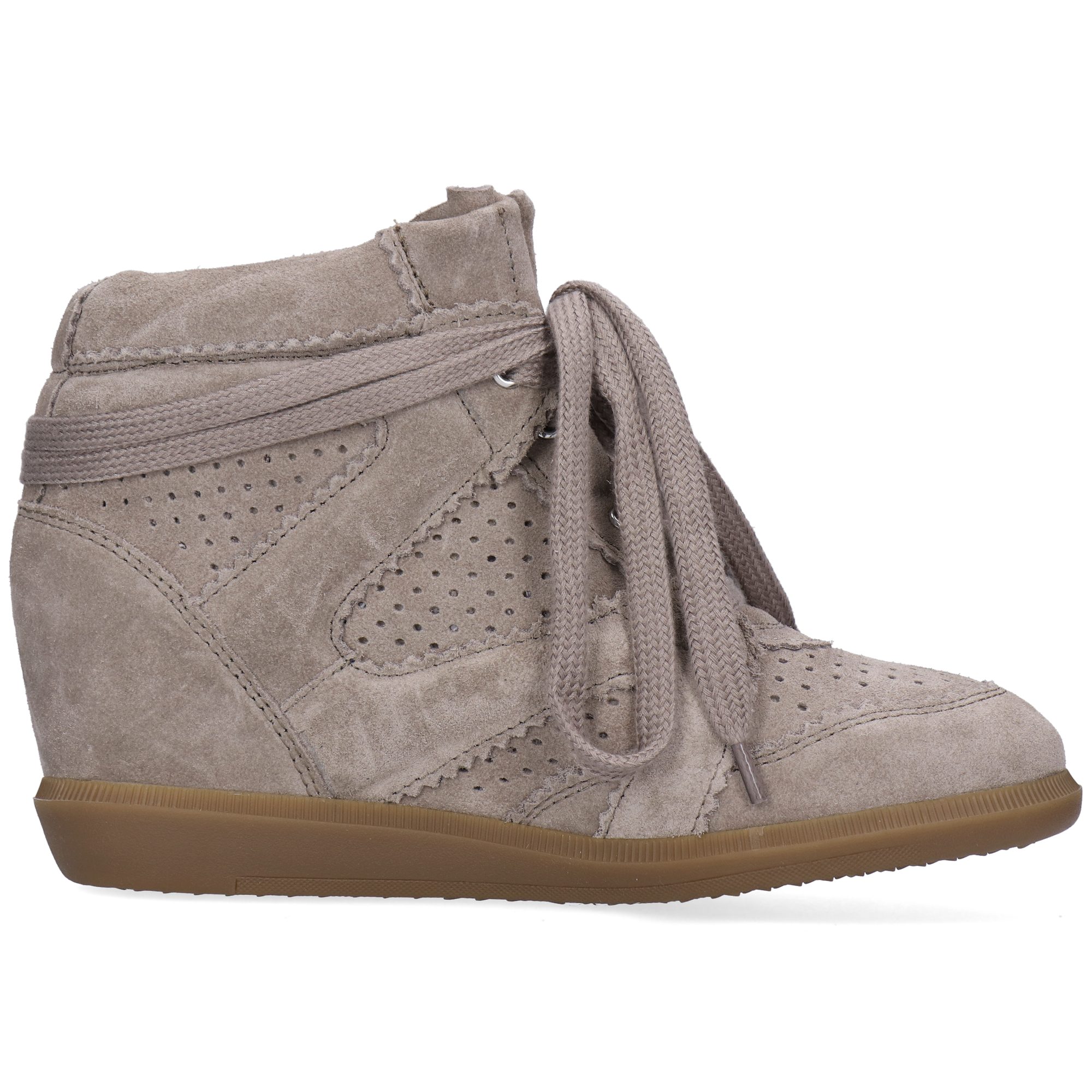 Melvin & Hamilton Lou 1 Leder-Sneakers für Damen Sneaker Keilabsatz, Echtes Leder, Herausnehmbare Innensohle