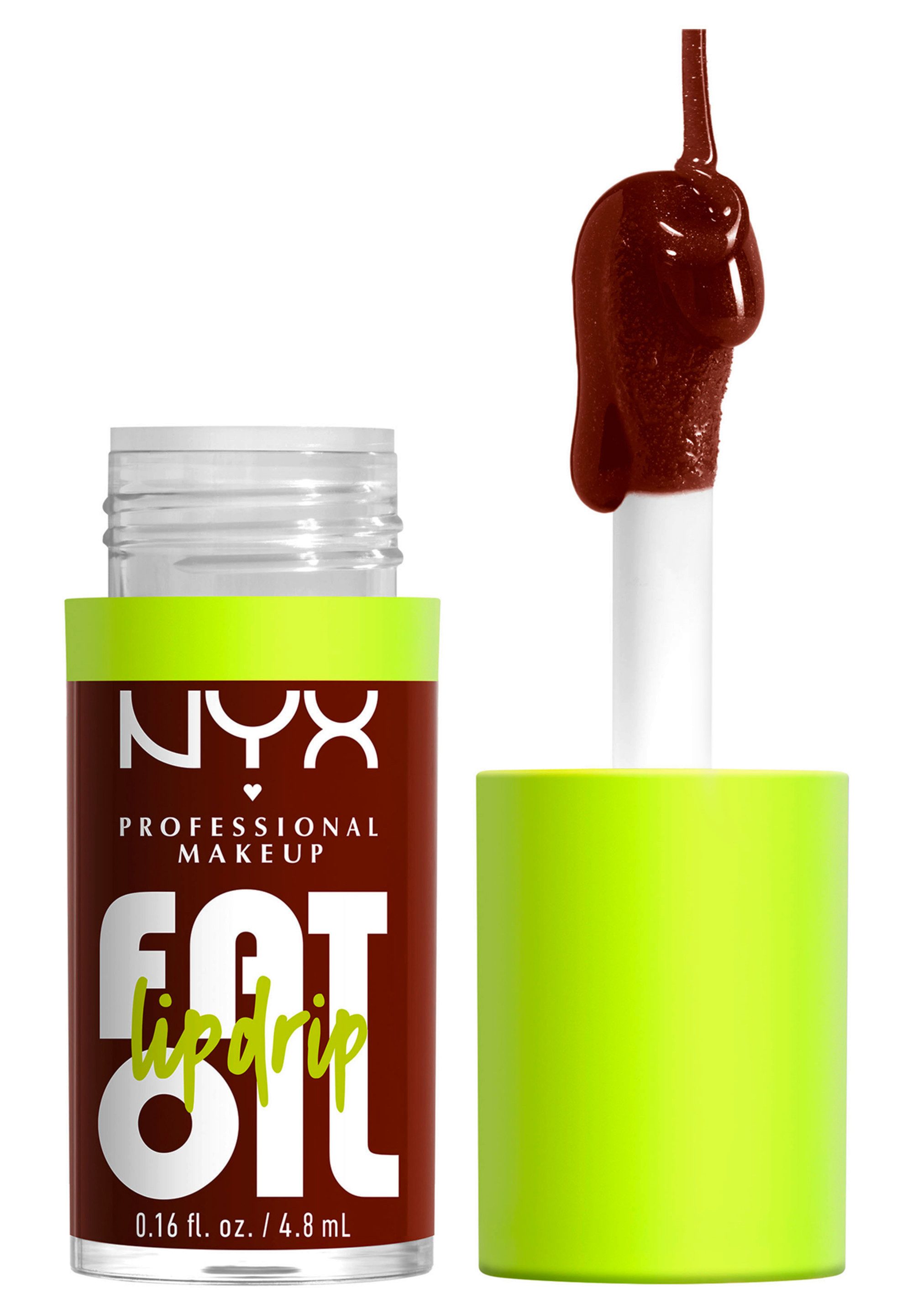 NYX PROFESSIONAL MAKEUP Lipgloss FAT OIL LIP DRIP, mit intensiv-schimmerndem Finish, individuell aufbaubare Farbe