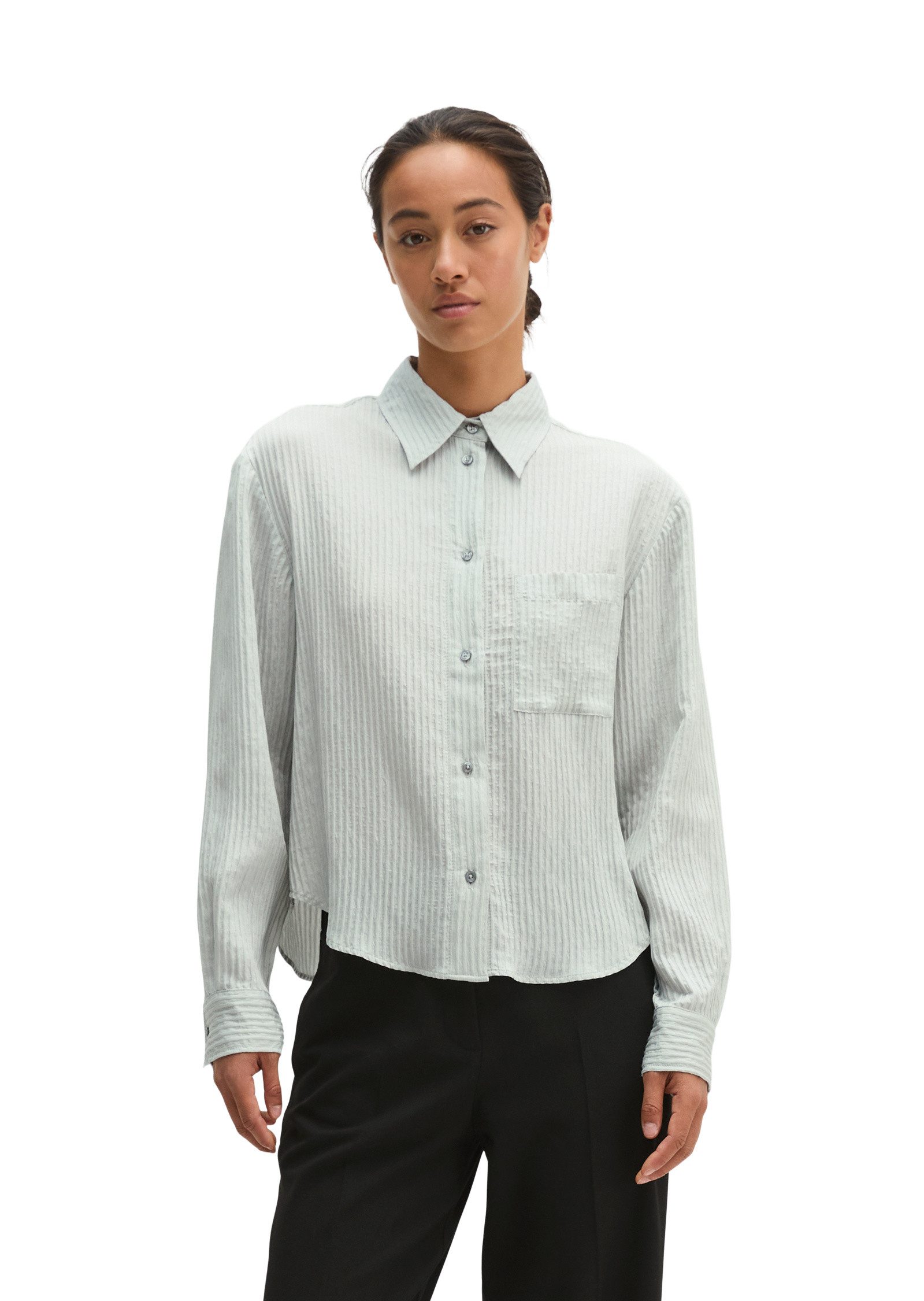 Marc O'Polo Langarmbluse aus TENCEL™ Modal-Mix