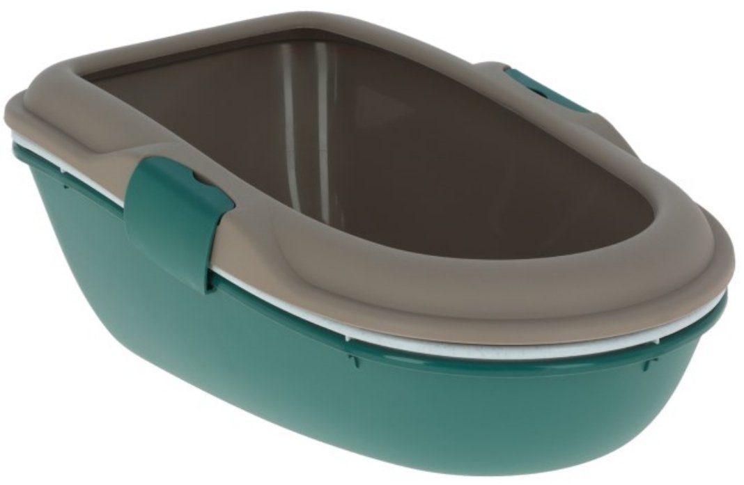 Katzentoilette Furba Maxi Katzentoilette mit Reinigungssieb, 47x69x26cm 80983