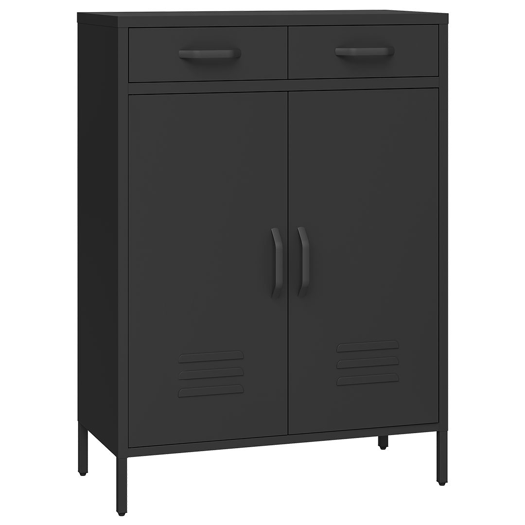 skølm. Highboard Atria (schwarz, 110x80x38 cm), günstig online kaufen