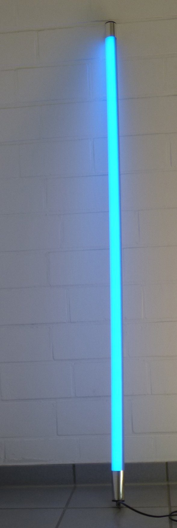 Leuchtstab Röhre Wandleuchte XENON LED T8, LED 2500 LED IP20 Lumen Xenon Innen Blau, 1,53m 6469 Satiniert Länge
