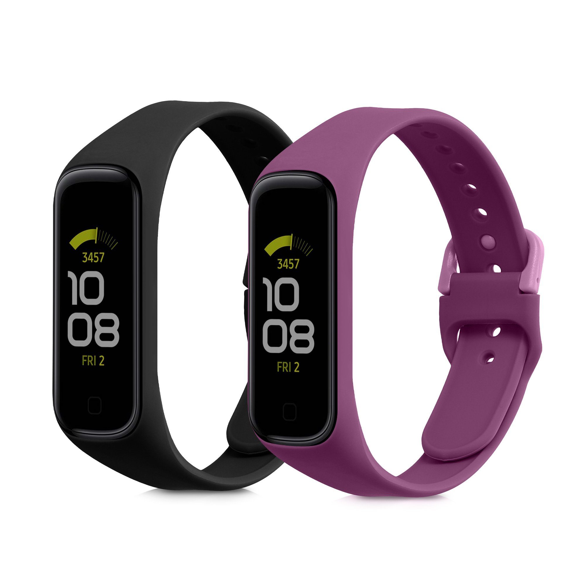 kwmobile Smartwatch-Armband 2x Sportarmband für Samsung günstig online kaufen