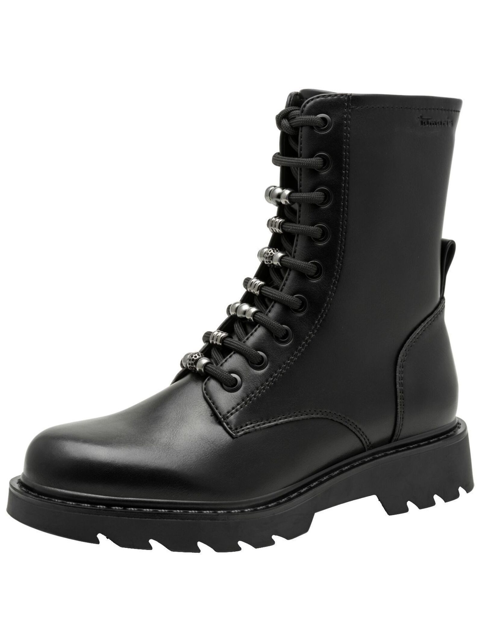 Tamaris Stiefelette Leder . Schnürstiefelette