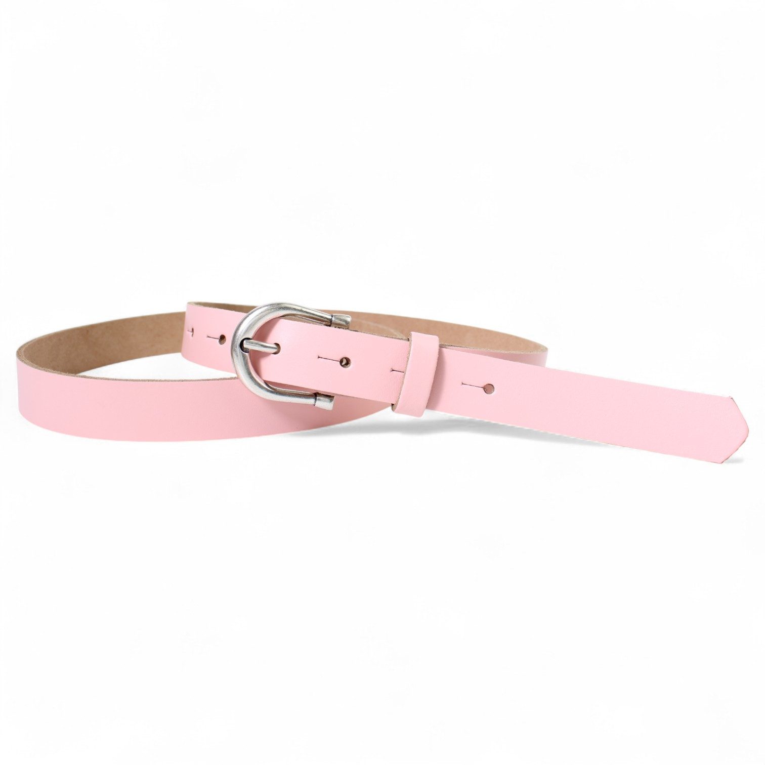 FRONHOFER Hüftgürtel 17874 (1-St) 2,2 cm breiter Rindleder-Gürtel, elegant, für Taille und Hüfte