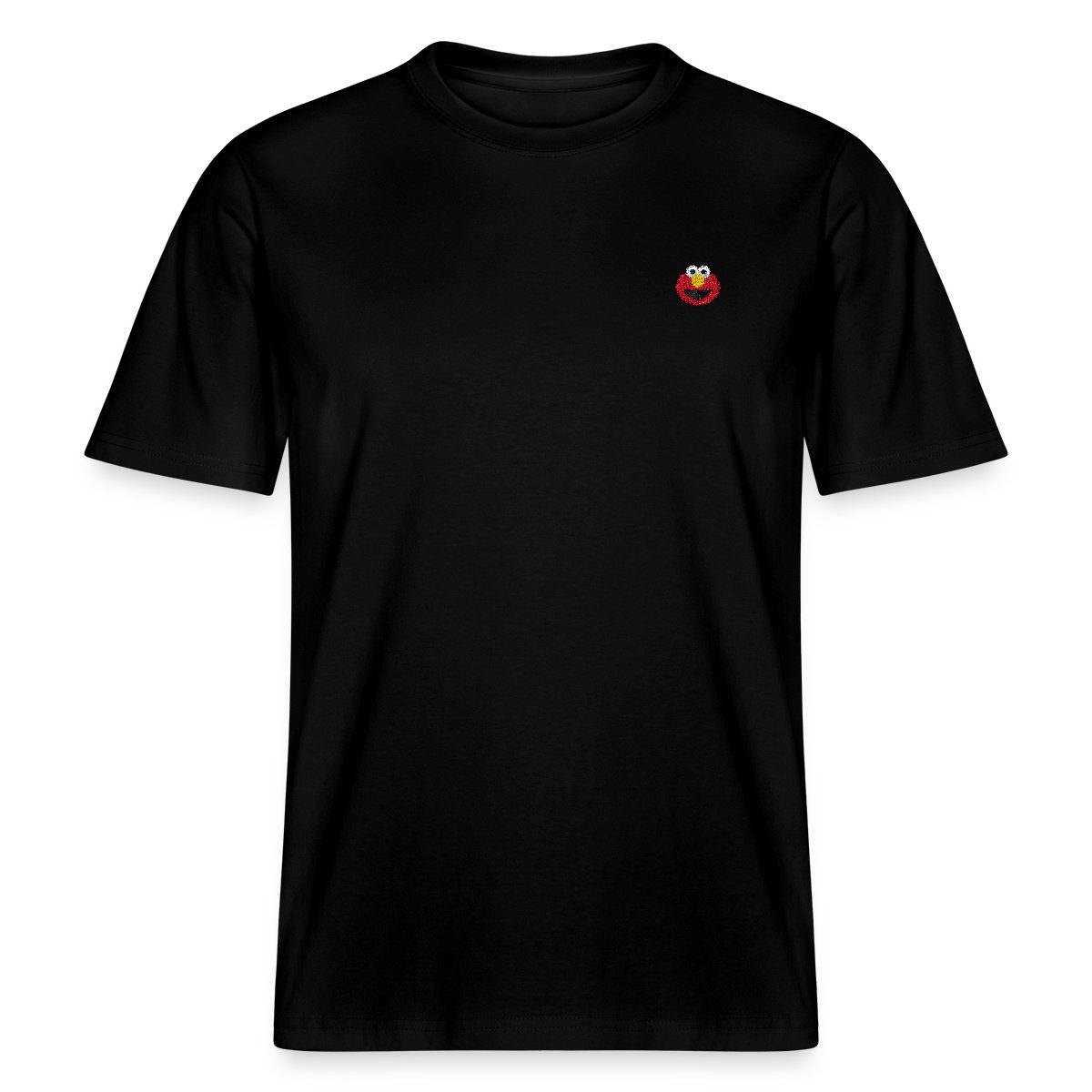 Spreadshirt T-Shirt Sesamstraße Elmo Gesicht Stick Relaxed Fit Unisex T-Shi günstig online kaufen