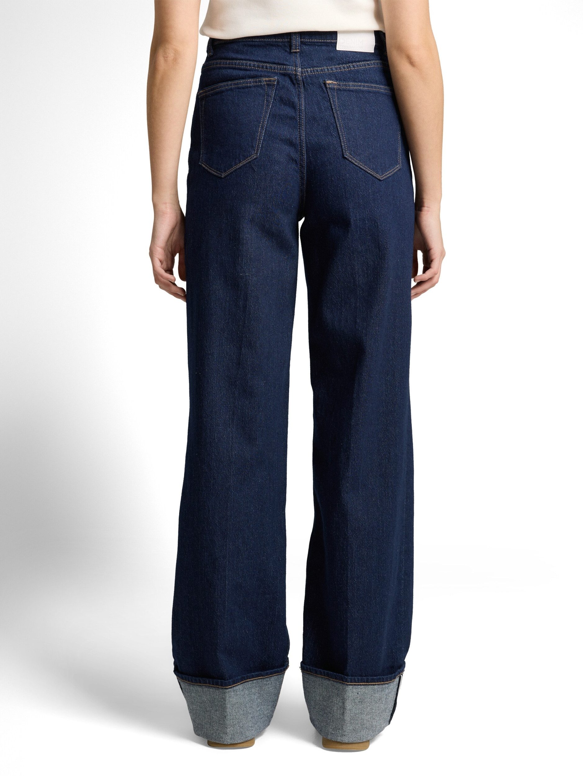 TOM TAILOR Denim Skinny-fit-Jeans Jeans TTLINOU WIDE - Regular Fit