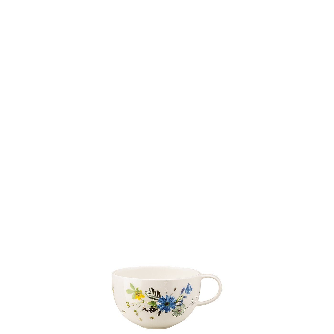 Rosenthal Tasse Brillance Fleurs des Alpes Tee-/Cappuccino-Obertasse, Porzellan