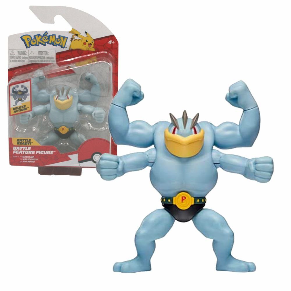 Spiel-Figur Spielfigur Pokemon Action Figur Deluxe Machomei Feature POKÉMON bewegliche Battle