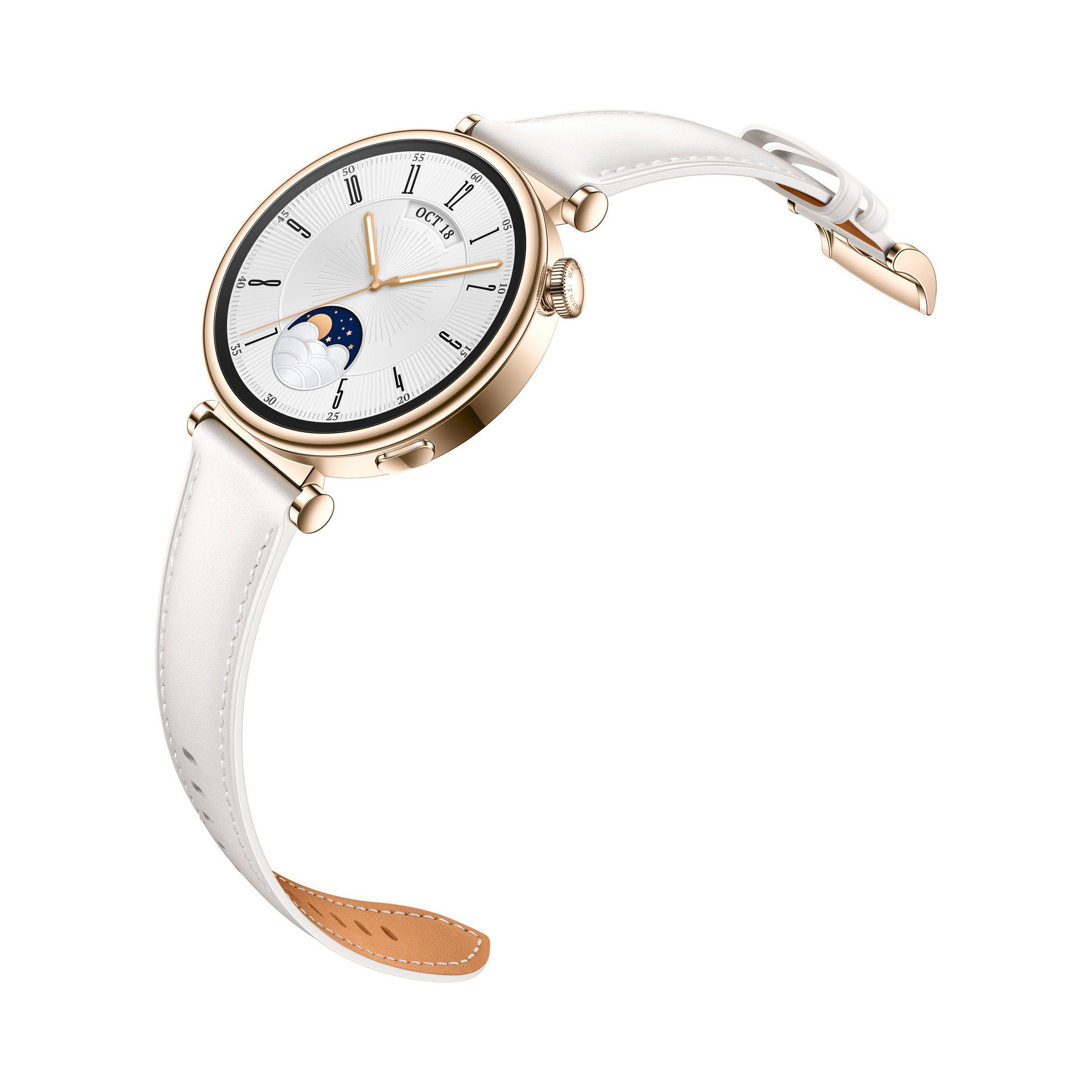 Huawei Watch GT4 41mm Smartwatch | (3,35 Zoll) Weiß weiß cm/1,32