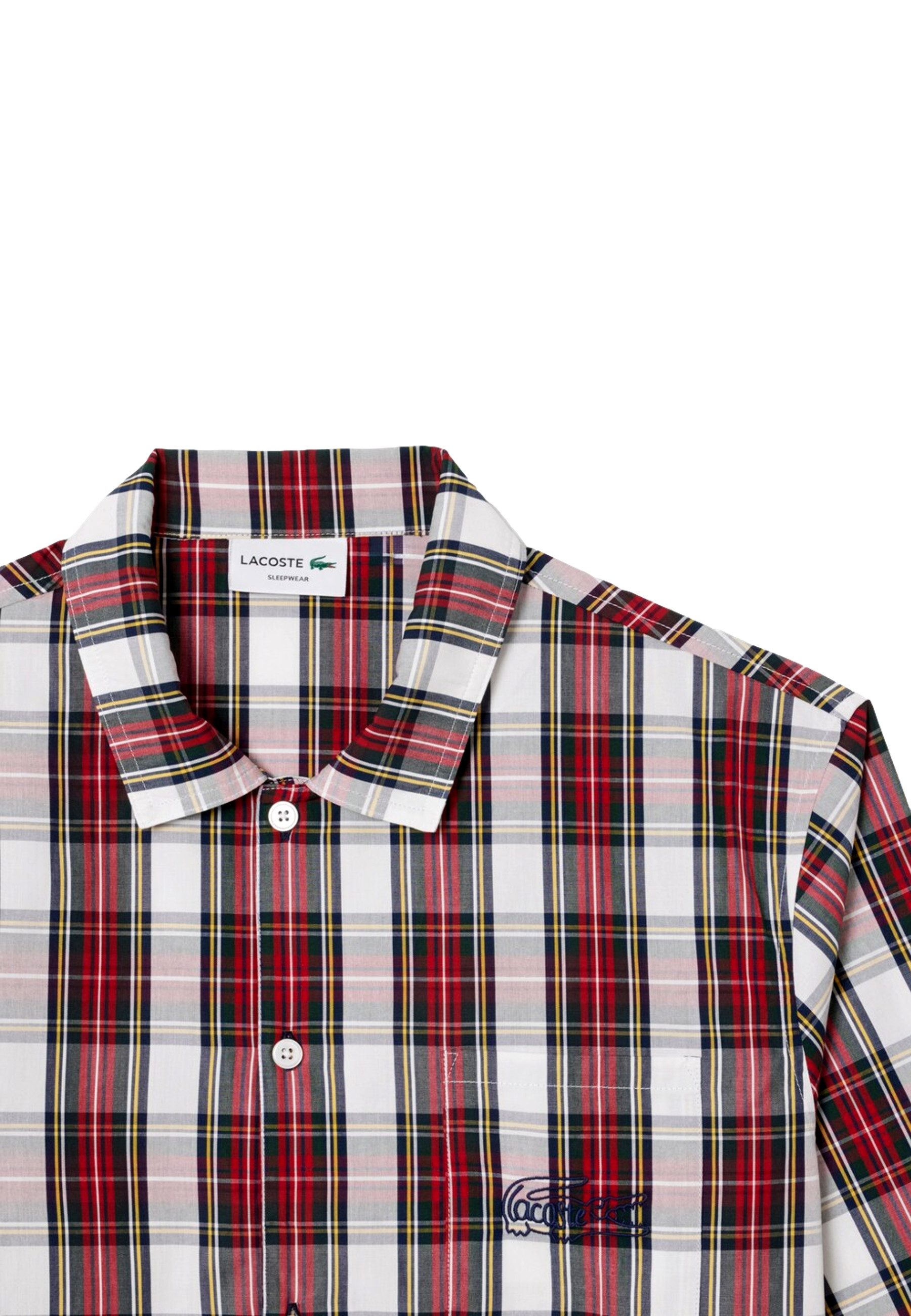 Lacoste Pyjama Schlafanzug Pyjama (Packung, 1 tlg)