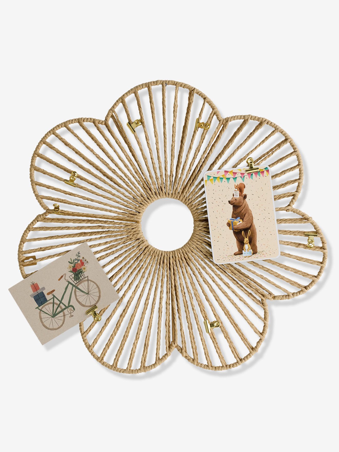 vertbaudet Messlatte Kinderzimmer Foto-Pinnwand BLUME, aus Papierfaser günstig online kaufen