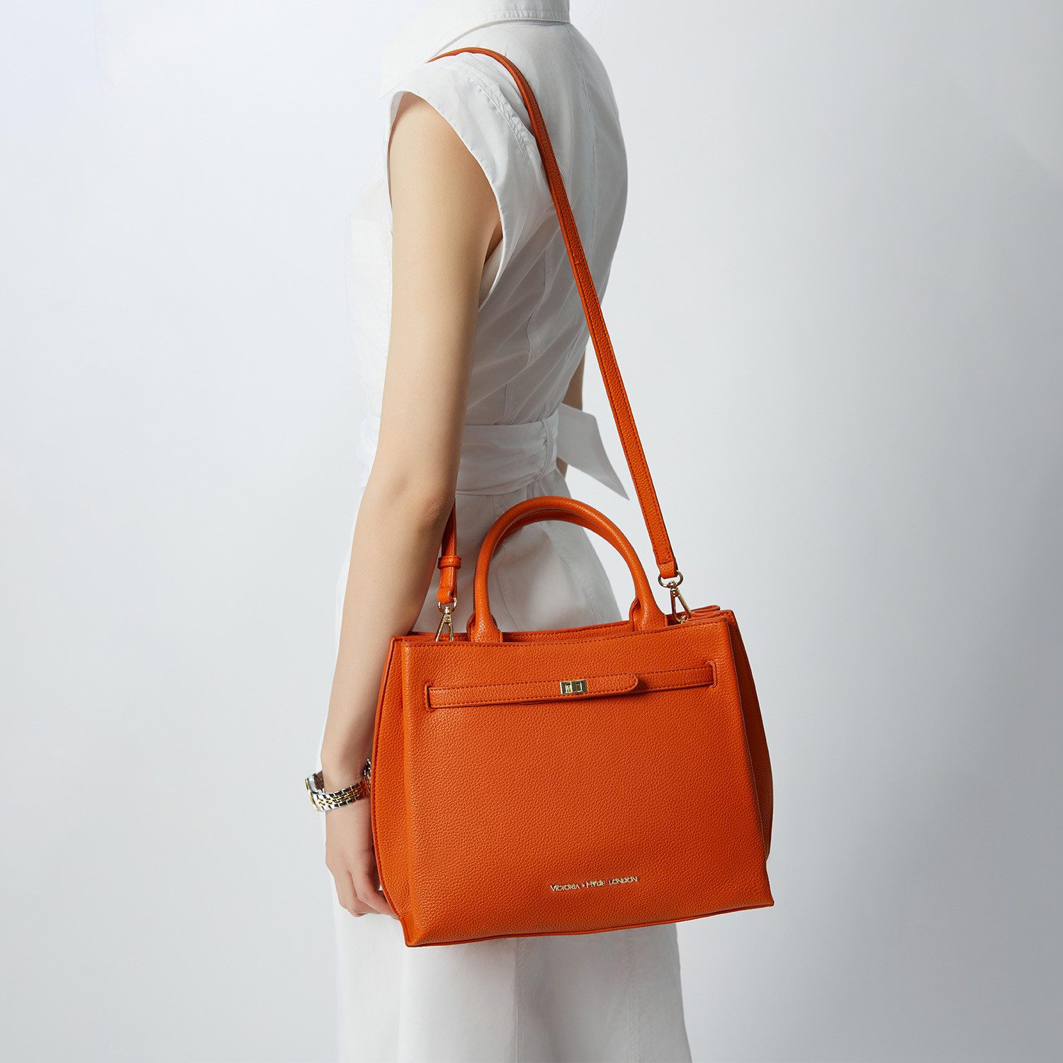 Victoria Hyde Handtasche Handtasche Shopper Damen, geräumige Henkeltasche mit Smartphonefach (Kein Set, Kein Set), klassisch