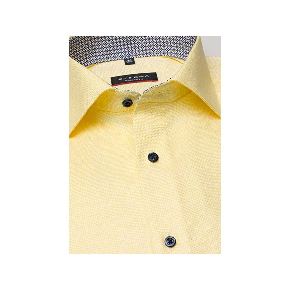 Eterna Kurzarmhemd gelb keine (1-tlg., fit Modern Angabe)